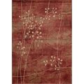Nourison Nourison 4803 Somerset Area Rug Collection Flame 7 ft 9 in. x 10 ft 10 in. Rectangle 99446048035
